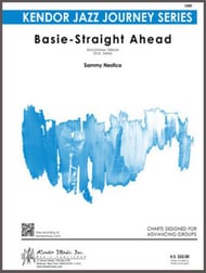 Basie-Straight Ahead Jazz Ensemble sheet music cover Thumbnail